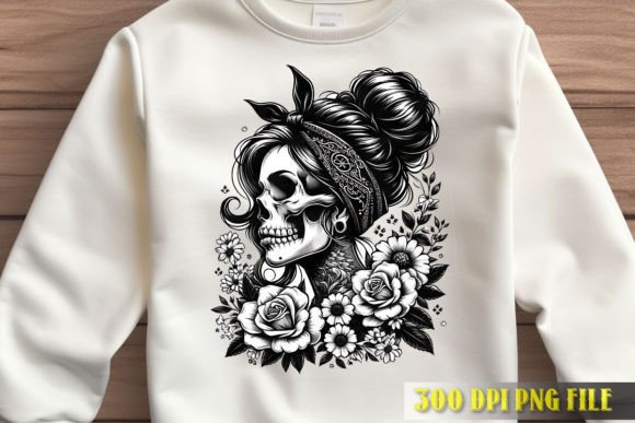 Butterfly Sugar Skull Graphic: A Creative Digital Asset for Bold Projects
