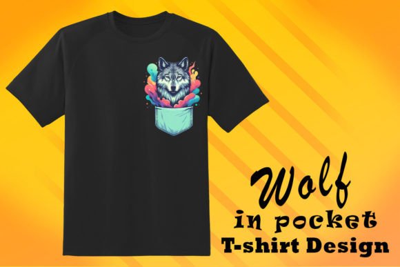 Elevate Your Merch: The Wolf Lover Graphic T-Shirt Design
