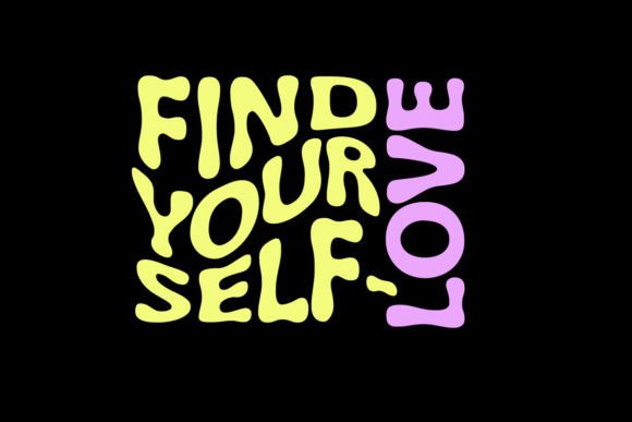 Find Your Self Love Graphic Tee Design: A Creative Asset for Modern Brands