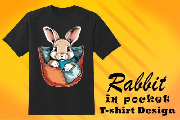 Pocket Bunny Lover Graphic T-Shirt Design: A Guide for Creators