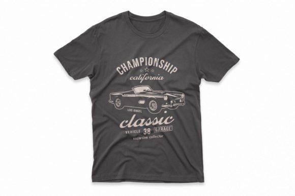 Rev Up Your Brand With a Classic Car T-Shirt Design Graphic