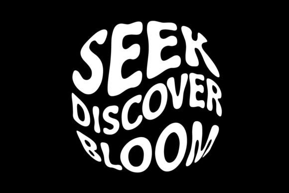 Seek Discovwr and Bloom Graphic Tee: Aesthetic Quotes for Modern Streetwear
