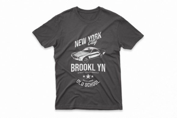 Timeless Style: The Old School Classic Car T-shirt Graphic
