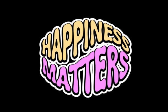 Wear Your Joy: The Happiness Matter Graphic Tee Design